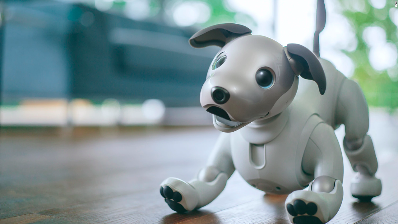 robo dog stuffed animal