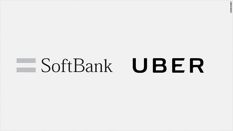 softbank uber split