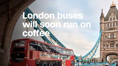 Startup will power London buses with coffee