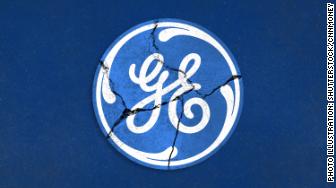 general electric ge logo crack