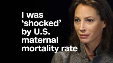 Christy Turlington Burns: I was 'shocked' by U.S. maternal mortality rate