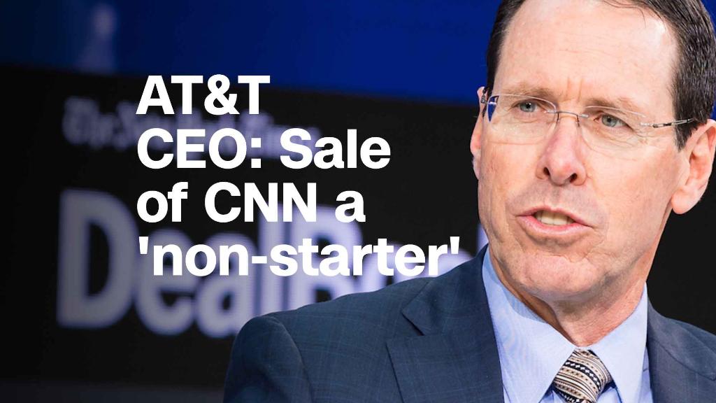 AT&T CEO: Sale of CNN a 'non-starter'