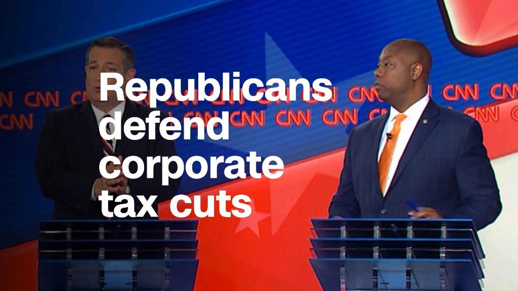 Republicans defend growing the deficit with corporate tax cuts