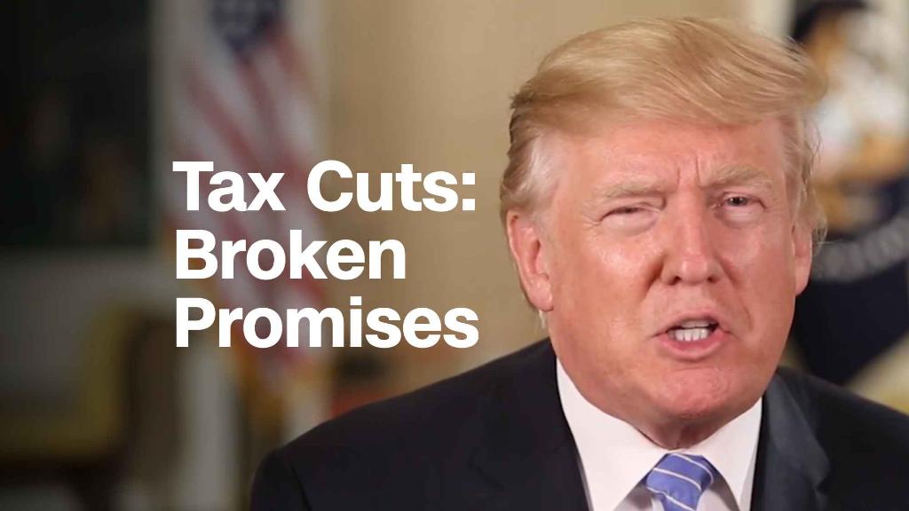 Tax cuts: Broken promises
