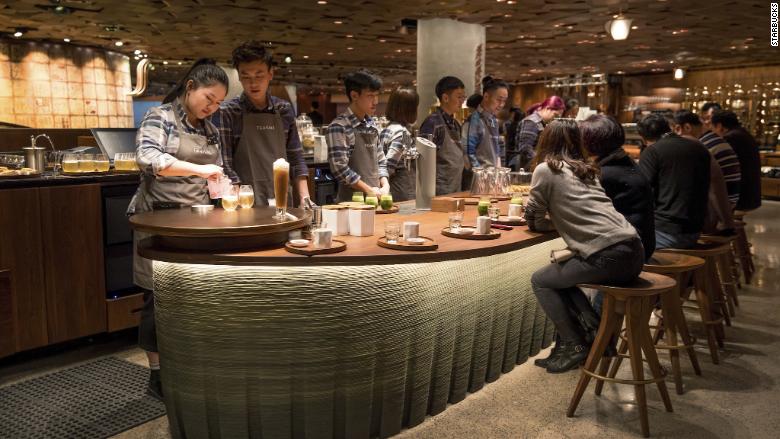 Starbucks Reserve Roastery Shanghai coffee 