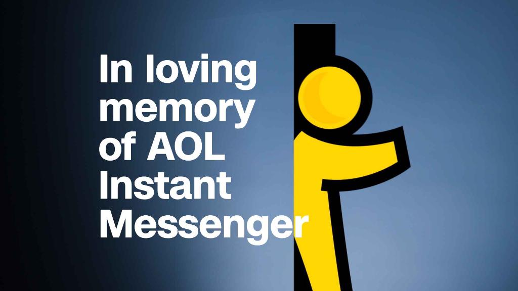 In memory of AOL Instant Messenger
