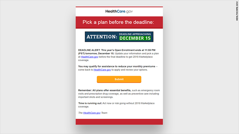 obamacare email new