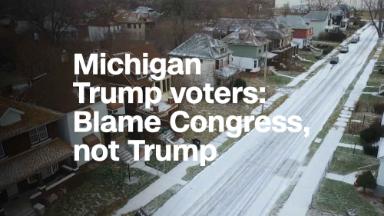 Michigan Trump voters: Blame Congress, not the president