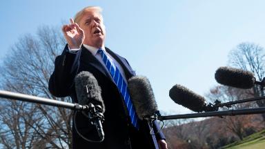 Relive Trump's first year in two minutes