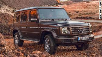 2019 Mercedes G-class front quarter