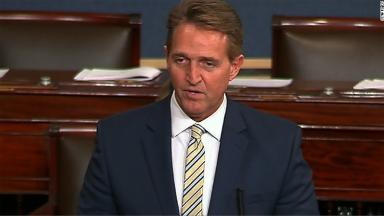 Watch Sen. Flake condemn Trump on Senate floor