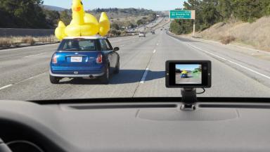 Owl Car Cam is like a baby monitor for your car