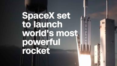 SpaceX set to launch world's most powerful rocket