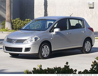 2008 Nissan versa sedan gas mileage #1