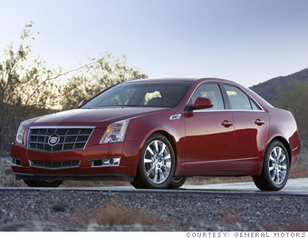 Cadillac on American Cars  Red  White And Cheap   Cadillac Cts  1    Cnnmoney Com