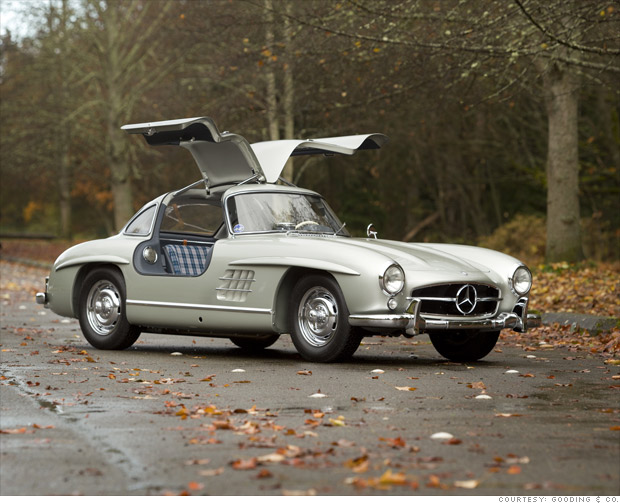 1955 MercedesBenz 300SL Sold for 46 million Auctioneers Gooding Co