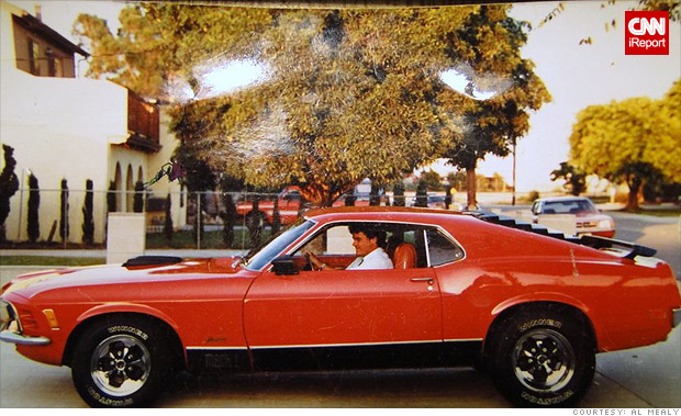 1970 Mustang Mach 1 iReporter Allen Mealey Reche Canyon Cal