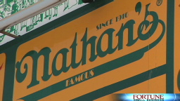 Supersizing Nathan's hot dogs