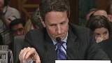 Tim Geithner in the hot seat