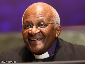 Archbishop Desmond Tutu said Monday he would boycott the conference.
