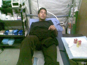 CNN's Dr. Sanjay Gupta recovers from the H1N1 virus in Afghanistan