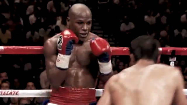 Mayweather Jr. wins WBC welterweight title with controversial 4th round ...