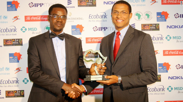 For the piece, "Bagadry: A walk through the slave route", Errol Barnett gives the Tourism award to Ahaoma Kanu.