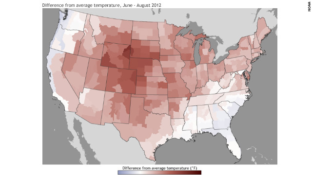 2012 hottest year on record, federal agency says