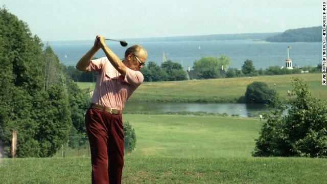 Gerald ford photo golf #9
