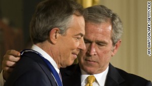 War crimes charges for Bush, Blair? 