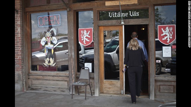 Many stores 
in town bear the Czech greeting "Vitame Vas." The first settlers came to the area decades before West was formally established in 1882. The railroad brought outsiders, including Czech immigrants who in many ways still define the place.