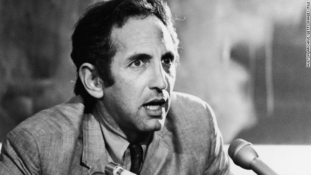 Military analyst Daniel Ellsberg leaked the 7,000-page Pentagon Papers in 1971. The top-secret documents revealed that senior American leaders, including three presidents, knew the Vietnam War was an unwinnable, tragic quagmire. Further, they showed that the government had lied to Congress and the public about the progress of the war. Ellsberg surrendered to authorities and was charged as a spy. During his trial, the court learned that President Richard Nixon's administration had embarked on a campaign to discredit Ellsberg, illegally wiretapping him and breaking into his psychiatrist's office. All charges against him were dropped. Since then he has lived a relatively quiet life as a respected author and lecturer.