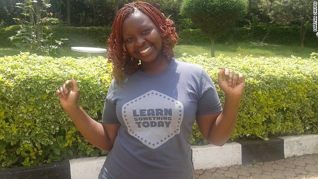 Martha Chumo, aged 19, is on a mission to create a school for developers in Nairobi, the capital of Kenya. 