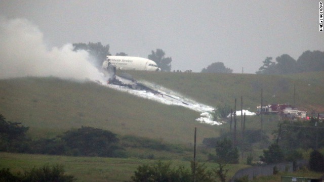 Photos: UPS cargo plane crash
