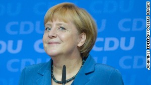 Angela Merkel makes gains in German elections