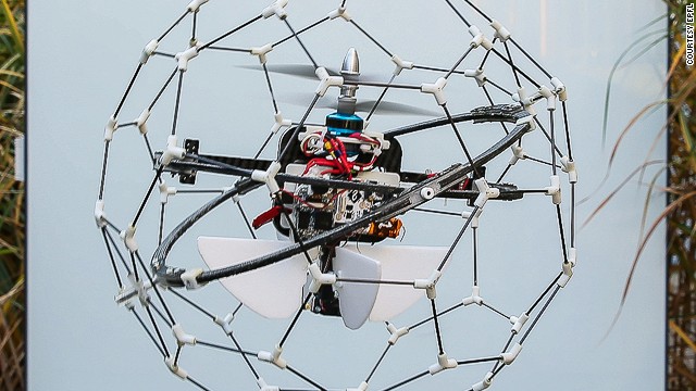 GimBall: The flying robot that likes to crash - CNN.com