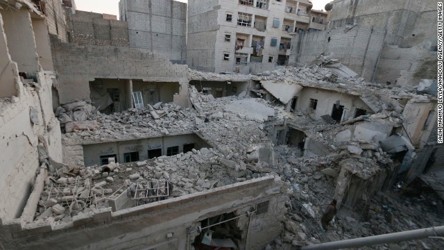 Syria: Barrel bombs continue to rain down on Aleppo - CNN.com