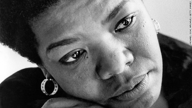 A photo of Maya Angelou around 1970. Photo by Michael Ochs Archives/Getty Images
