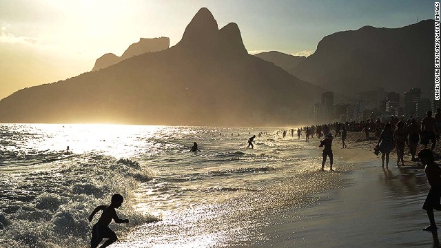 Brazil's Ipanema Beach is beautiful, but the currents can be wild. Just like the nightlife.