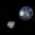 Asteroid Earth graphic