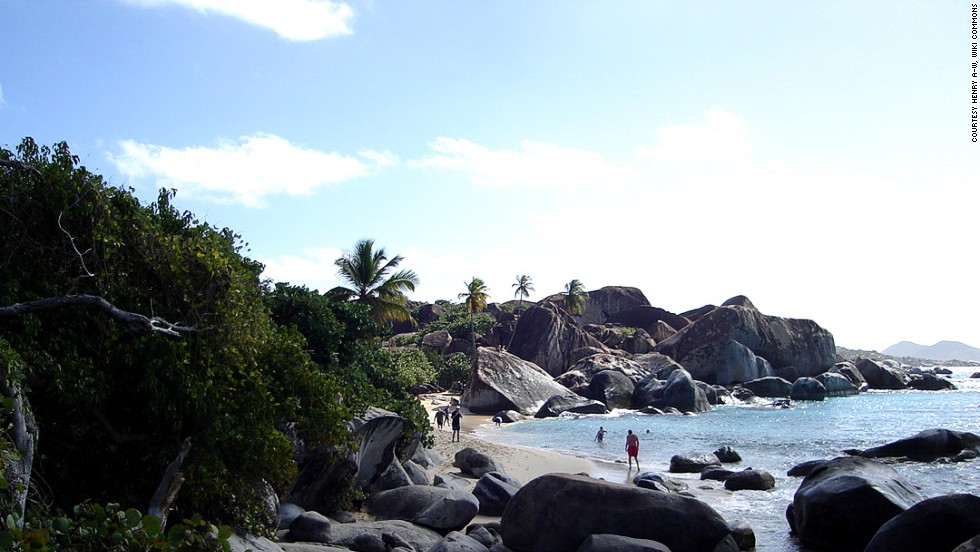 15. The Baths, Virgin Gorda, British Virgin Islands 