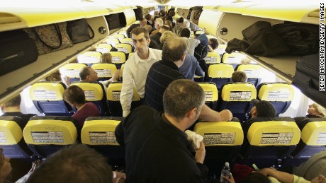 Air rage tied to walking past first-class seating, study says