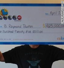 No joke: California man claims $425 million Powerball prize - CNN.com