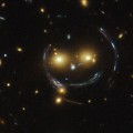 Hubble galaxy smiley face