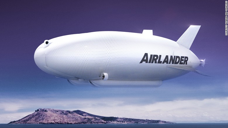 世界上最大的飞艇airlander10