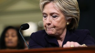 Hillary&#39;s listening face during the Benghazi hearings