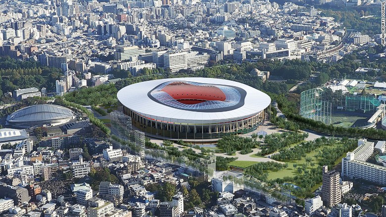 &quot;Design B&quot;: a proposed new design for the 2020 Tokyo Olympic Stadium.