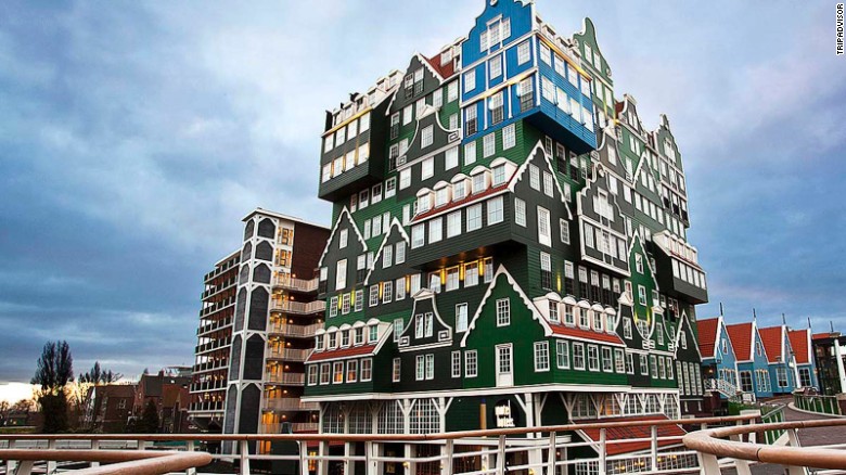 Inspired by the architecture of traditional houses of the Zaan region, the green facade of &lt;a href=&quot;http://www.tripadvisor.com/Hotel_Review-g188600-d1758177-Reviews-Inntel_Hotels_Amsterdam_Zaandam-Zaandam_North_Holland_Province.html&quot; target=&quot;_blank&quot;&gt;Inntel Hotel Zaandam &lt;/a&gt;is eye-catching even from afar.