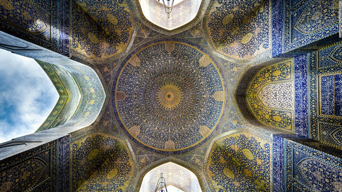 &quot;The ceiling of this place is like none other,&quot; says Ganji. &quot;One of the most exquisite works of architecture, it&#39;s hard to look away.&quot;