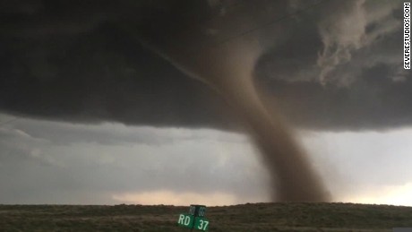 Massive Colorado twister captured on video - CNN Video